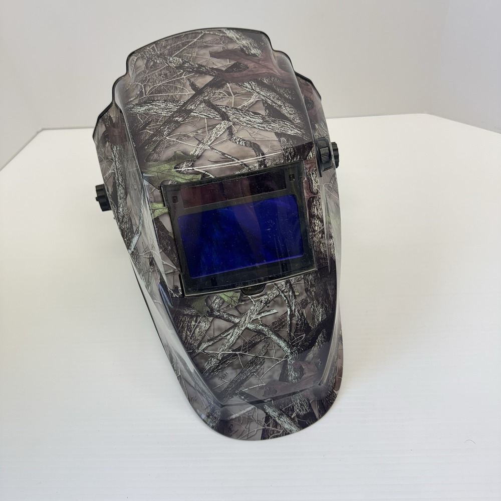 Metal Man Camo Big Window Auto Darkening Welding Helmet–True Timber Adf735sl